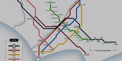 Lima í peru metro kort